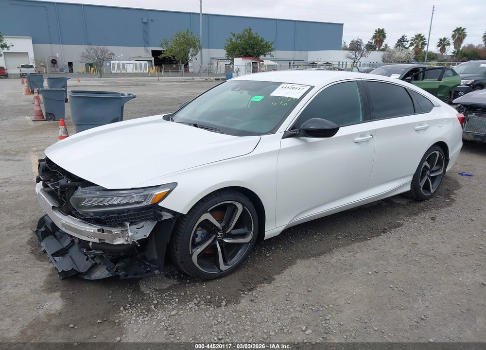 2021 HONDA ACCORD SPORT VIN: 1HGCV1F34MA096884