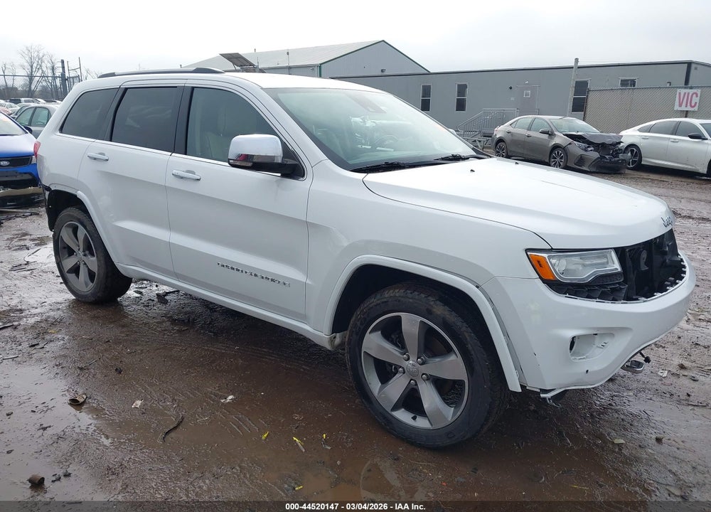 2015 JEEP GRAND CHEROKEE OVERLAND VIN: 1C4RJFCGXFC633709