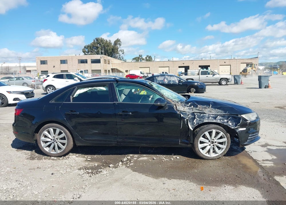 2017 AUDI A4 2.0T ULTRA PREMIUM VIN: WAUGMAF42HN044578