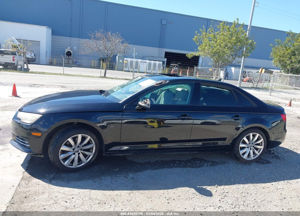 2017 AUDI A4 2.0T ULTRA PREMIUM VIN: WAUGMAF42HN044578