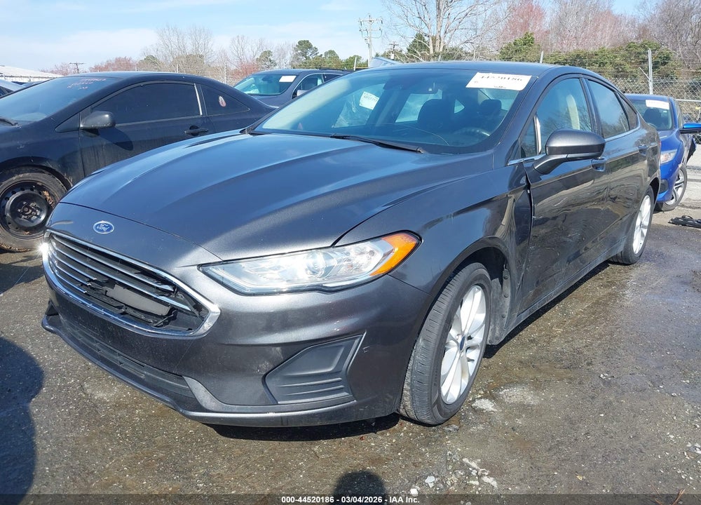 2019 FORD FUSION SE VIN: 3FA6P0HD9KR228889