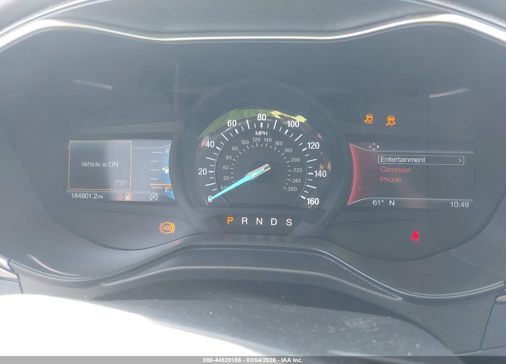 2019 FORD FUSION SE VIN: 3FA6P0HD9KR228889