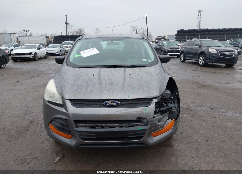 2014 FORD ESCAPE S VIN: 1FMCU0F7XEUE34766