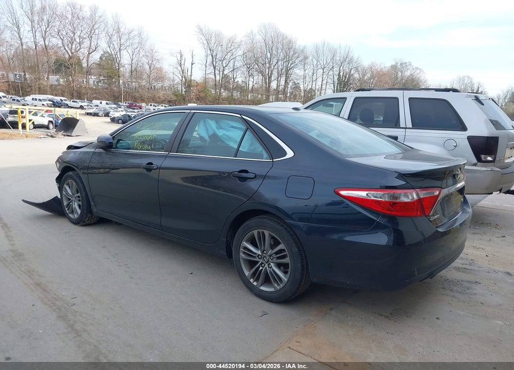 2016 TOYOTA CAMRY SE VIN: 4T1BF1FK6GU255921