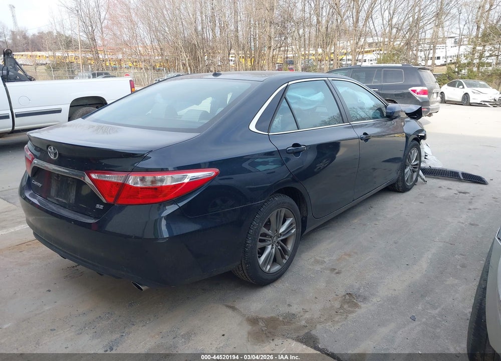 2016 TOYOTA CAMRY SE VIN: 4T1BF1FK6GU255921