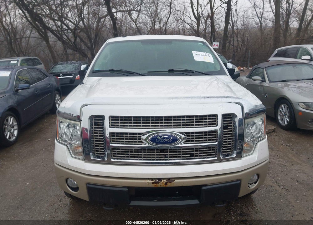 2010 FORD F-150 FX4/HARLEY-DAVIDSON/KING RANCH/LARIAT/PLATINUM/XL/XLT VIN: 1FTFW1EV2AKB84561
