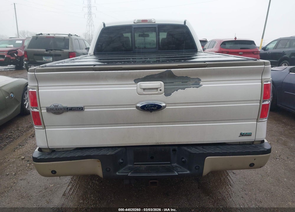 2010 FORD F-150 FX4/HARLEY-DAVIDSON/KING RANCH/LARIAT/PLATINUM/XL/XLT VIN: 1FTFW1EV2AKB84561