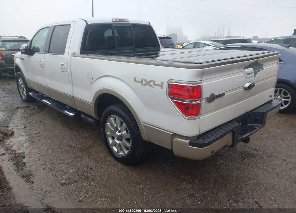 2010 FORD F-150 FX4/HARLEY-DAVIDSON/KING RANCH/LARIAT/PLATINUM/XL/XLT VIN: 1FTFW1EV2AKB84561