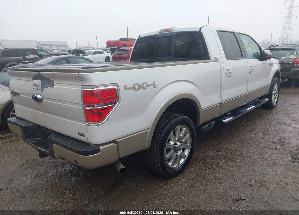2010 FORD F-150 FX4/HARLEY-DAVIDSON/KING RANCH/LARIAT/PLATINUM/XL/XLT VIN: 1FTFW1EV2AKB84561