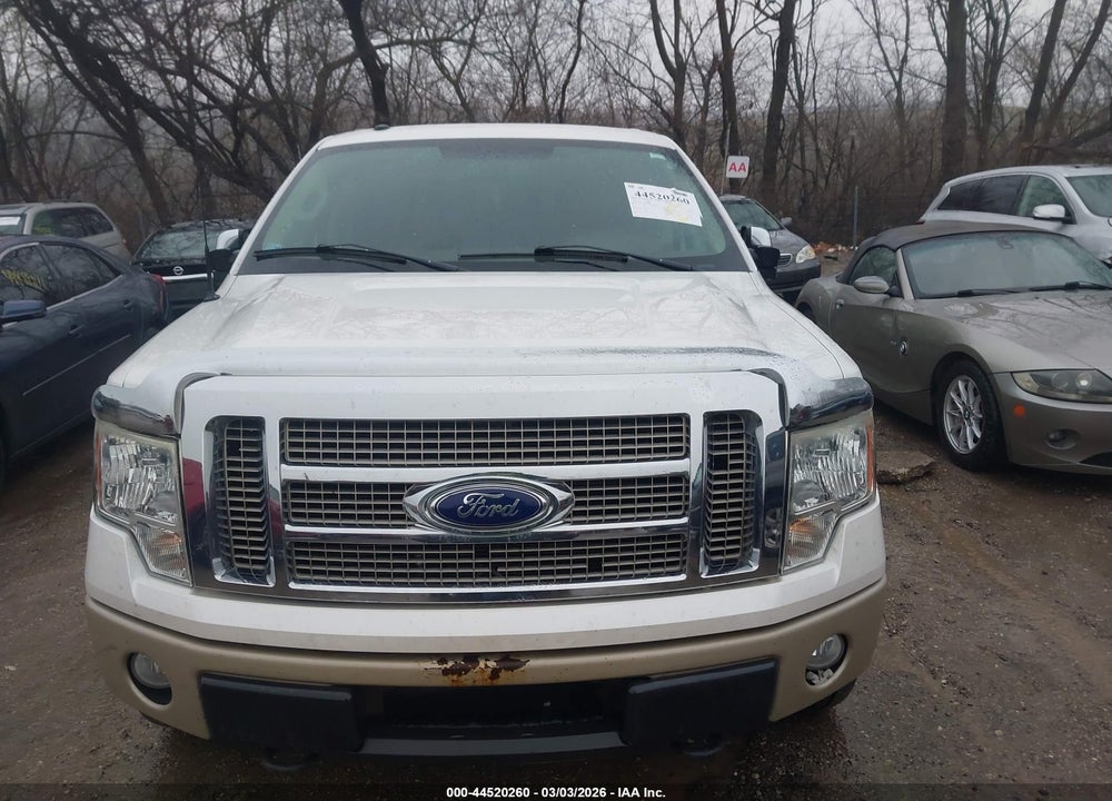 2010 FORD F-150 FX4/HARLEY-DAVIDSON/KING RANCH/LARIAT/PLATINUM/XL/XLT VIN: 1FTFW1EV2AKB84561