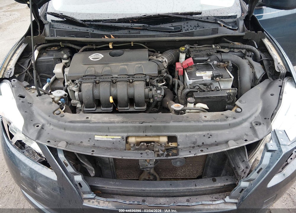 2013 NISSAN SENTRA SV VIN: 1N4AB7AP1DN909169