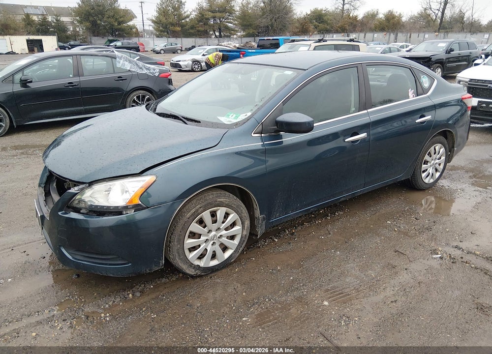 2013 NISSAN SENTRA SV VIN: 1N4AB7AP1DN909169