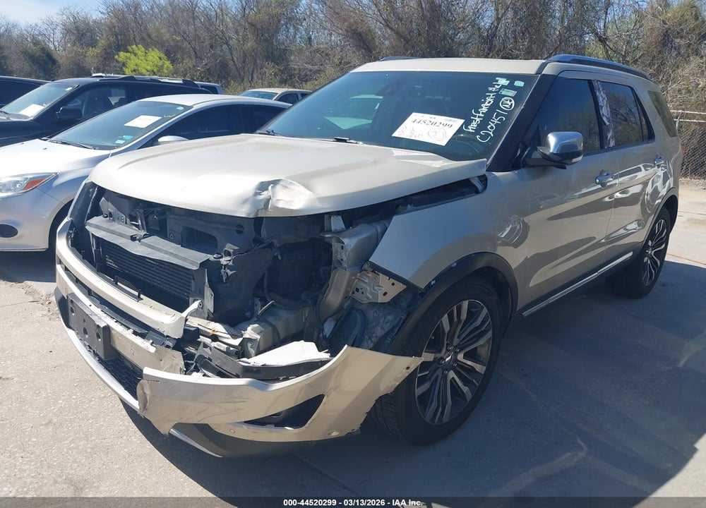 2017 FORD EXPLORER PLATINUM VIN: 1FM5K8HT8HGC20451