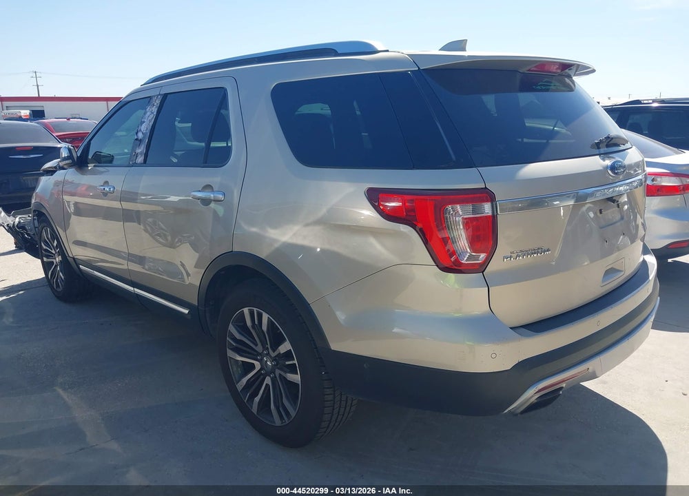 2017 FORD EXPLORER PLATINUM VIN: 1FM5K8HT8HGC20451