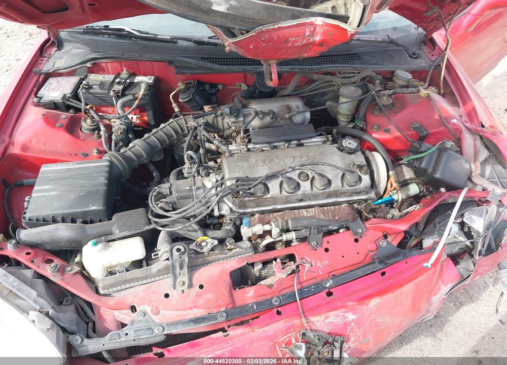 1997 HONDA DEL SOL SI VIN: JHMEH6162VS002864