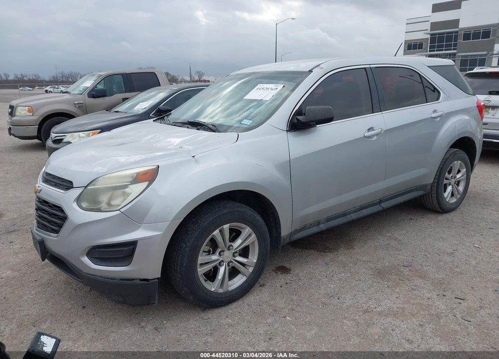 2016 CHEVROLET EQUINOX LS VIN: 2GNALBEK8G6185750