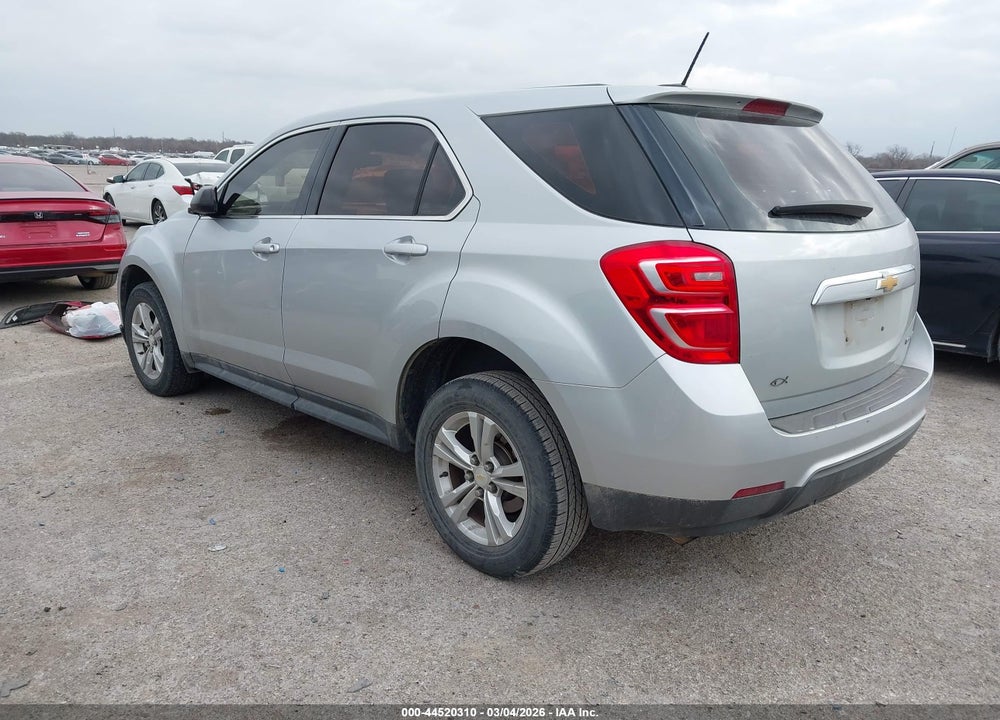 2016 CHEVROLET EQUINOX LS VIN: 2GNALBEK8G6185750