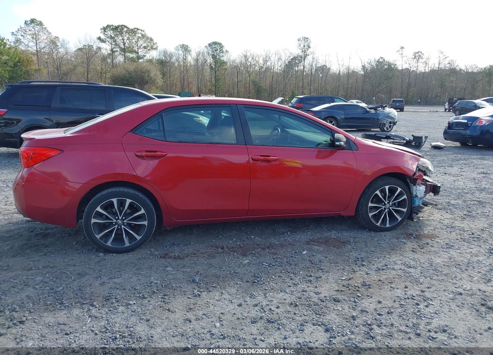 2017 TOYOTA COROLLA SE VIN: 2T1BURHE9HC774475