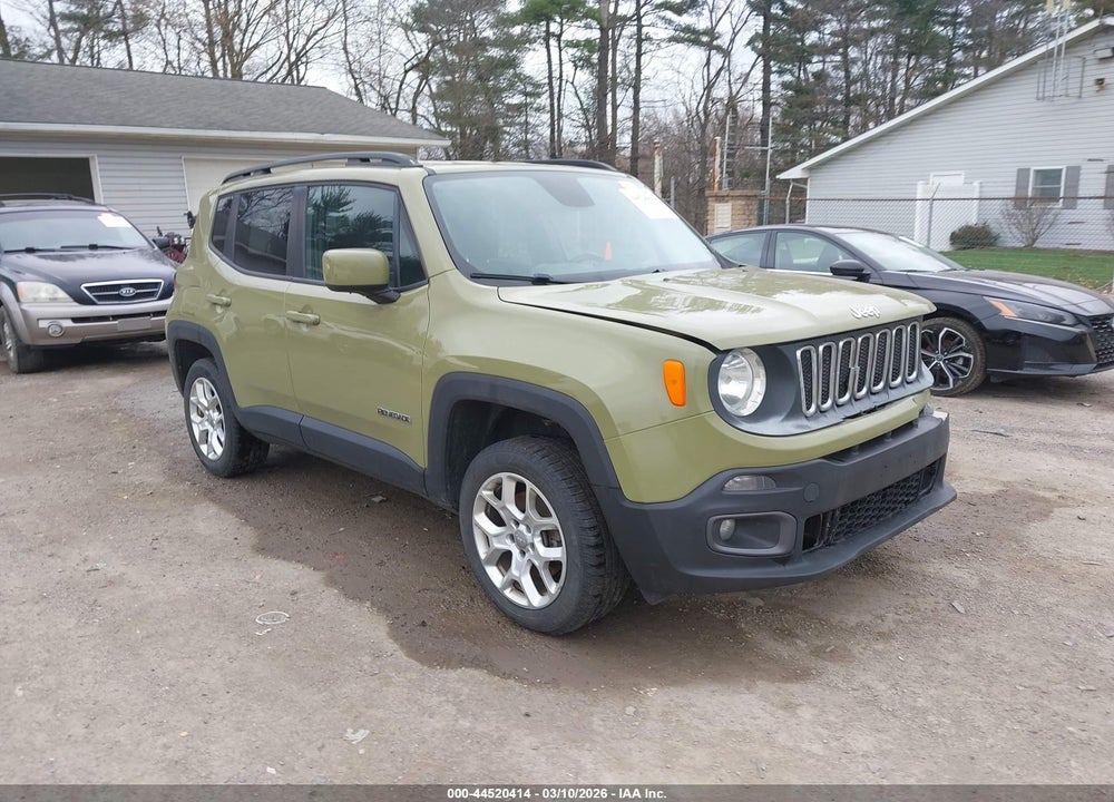 2015 JEEP RENEGADE LATITUDE VIN: ZACCJBBT5FPB48029