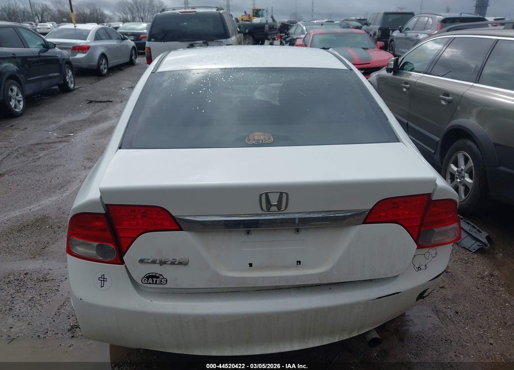 2009 HONDA CIVIC EX VIN: 19XFA16829E000080