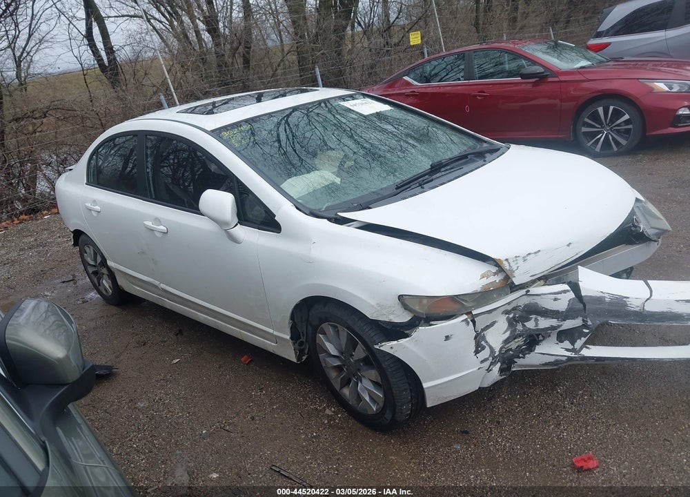 2009 HONDA CIVIC EX VIN: 19XFA16829E000080