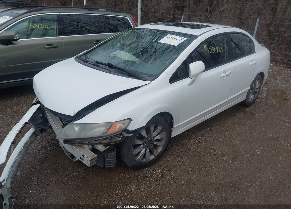 2009 HONDA CIVIC EX VIN: 19XFA16829E000080