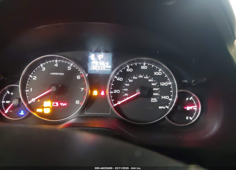 2013 SUBARU LEGACY 2.5I PREMIUM VIN: 4S3BMBC66D3022632