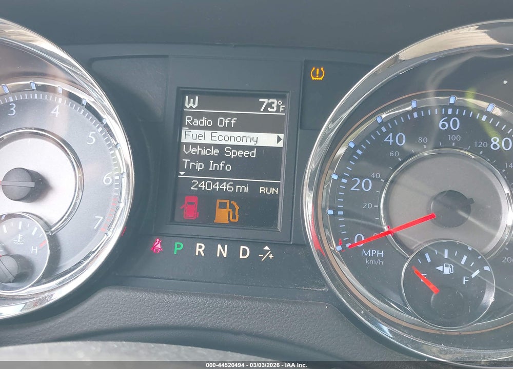 2015 CHRYSLER TOWN & COUNTRY TOURING VIN: 2C4RC1BG0FR552594