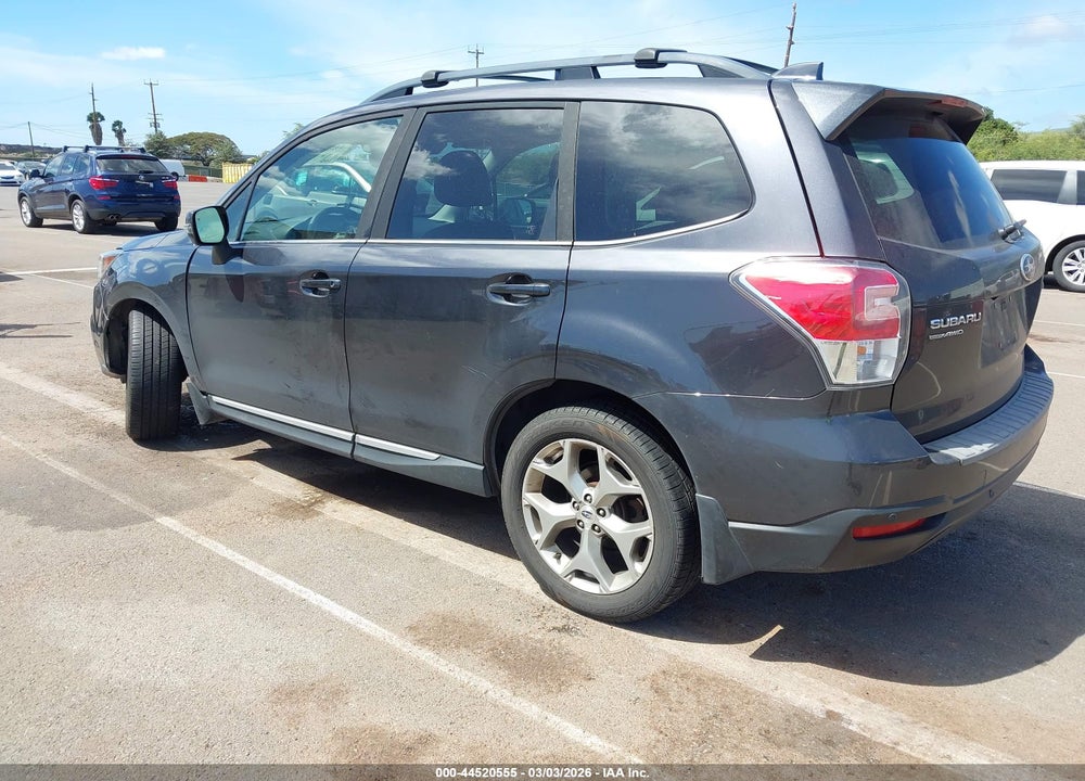 2018 SUBARU FORESTER 2.5I TOURING VIN: JF2SJAWC4JH555048