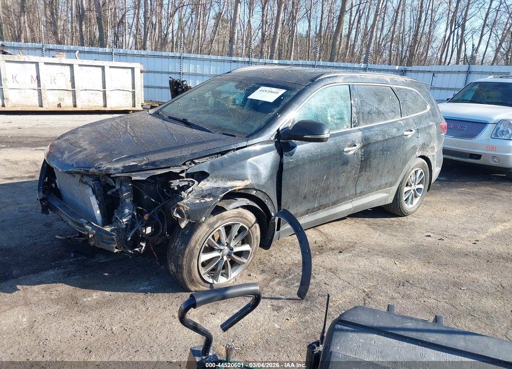 2018 HYUNDAI SANTA FE SE VIN: KM8SN4HF2JU258889