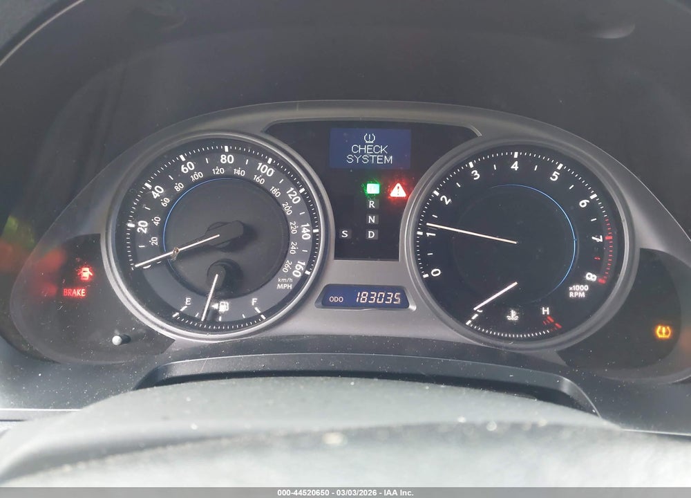2009 LEXUS IS 250 VIN: JTHBK262795091502