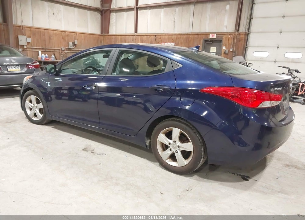 2013 HYUNDAI ELANTRA GLS VIN: 5NPDH4AE3DH379158