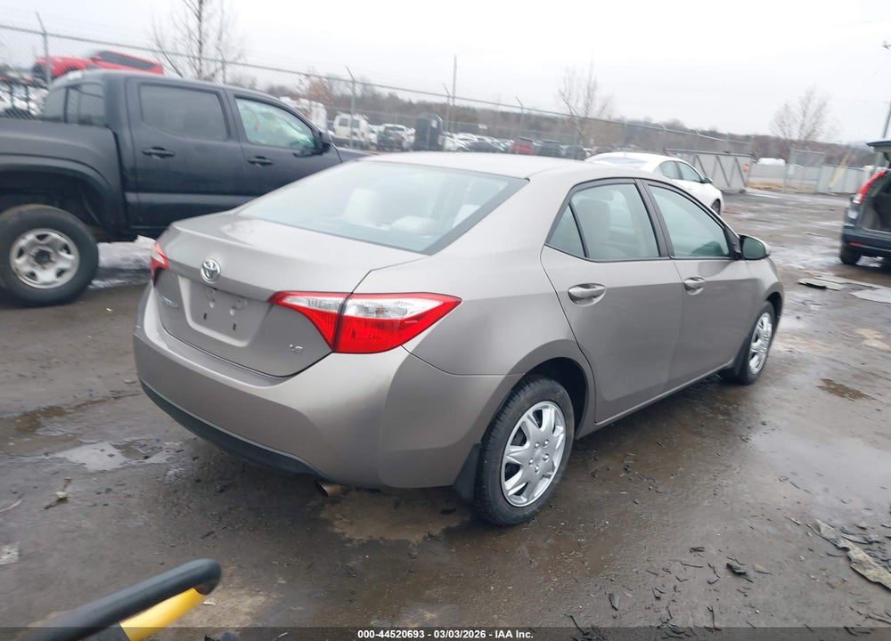 2014 TOYOTA COROLLA LE VIN: 2T1BURHE2EC048033