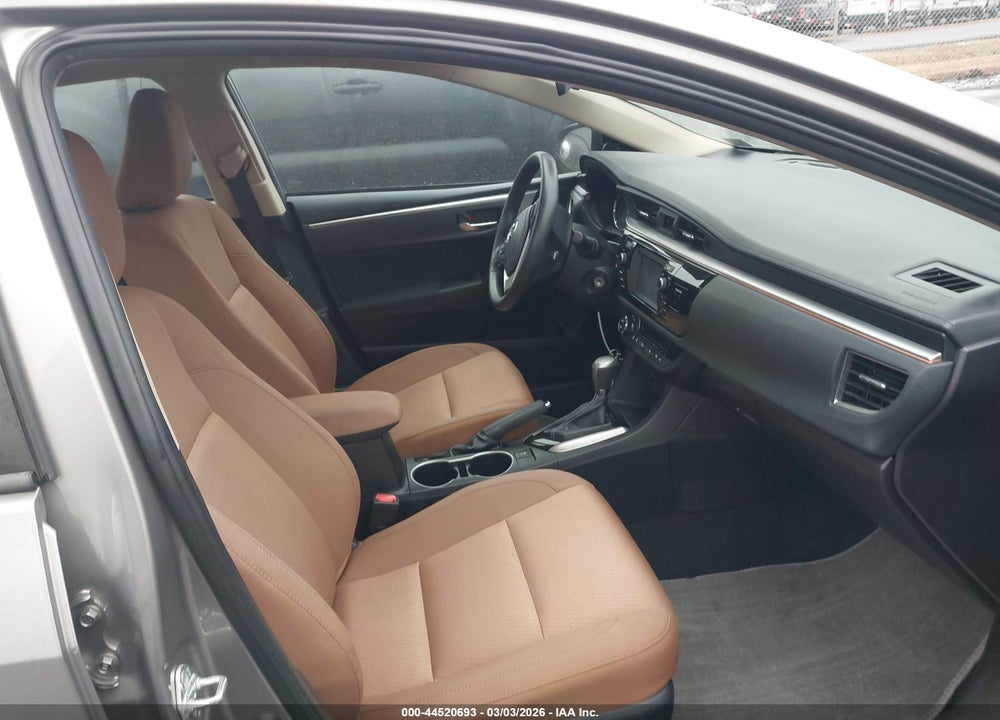 2014 TOYOTA COROLLA LE VIN: 2T1BURHE2EC048033