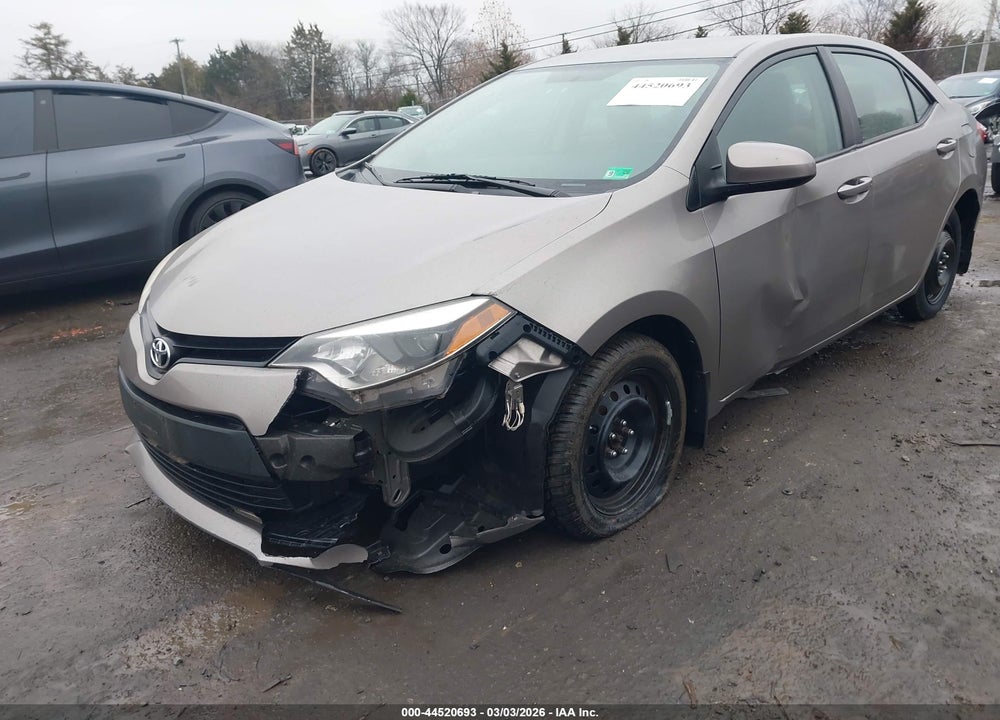 2014 TOYOTA COROLLA LE VIN: 2T1BURHE2EC048033