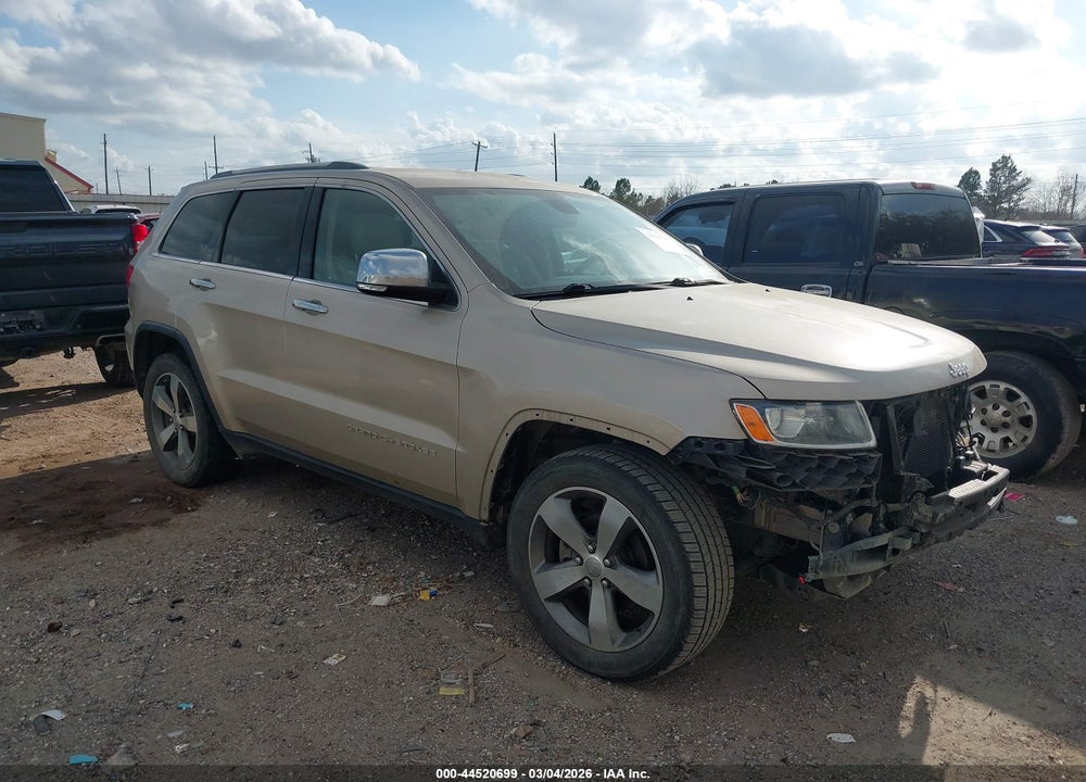 2014 JEEP GRAND CHEROKEE LIMITED VIN: 1C4RJEBG4EC574229