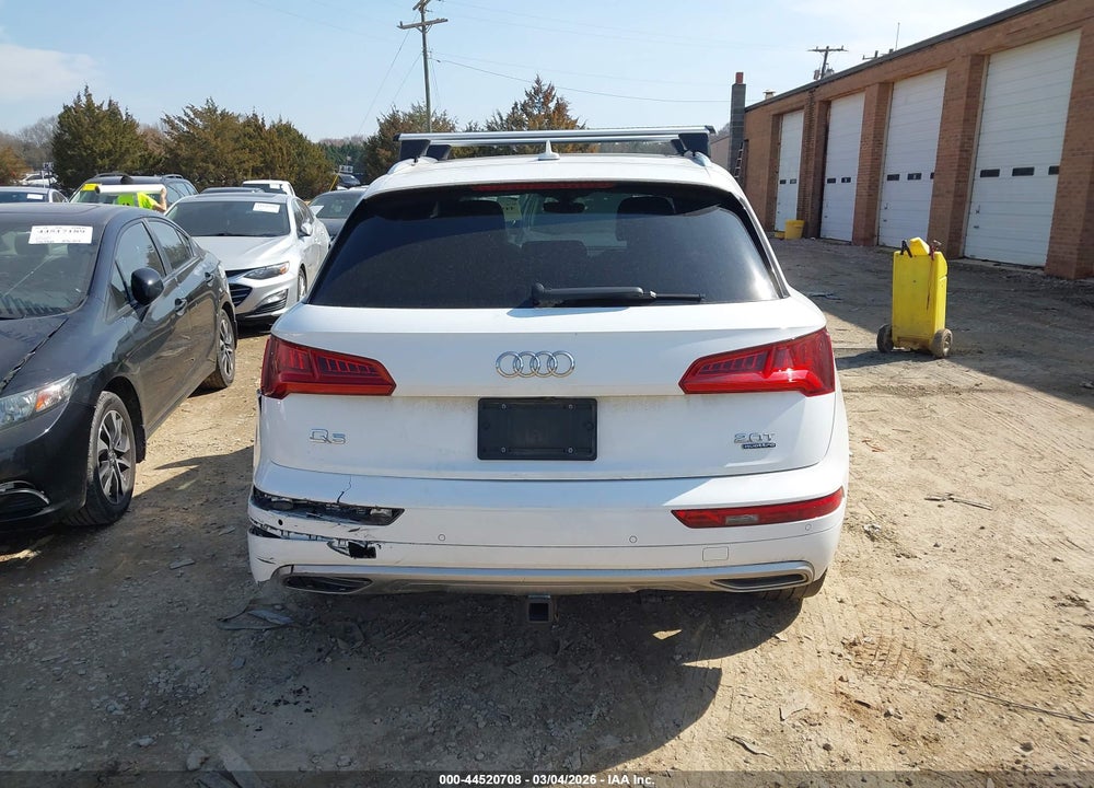 2018 AUDI Q5 2.0T PREMIUM/2.0T TECH PREMIUM VIN: WA1BNAFY7J2236304