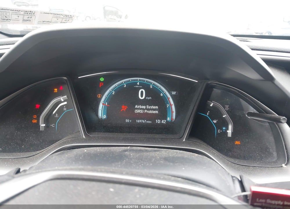 2018 HONDA CIVIC EX VIN: SHHFK7H5XJU403921