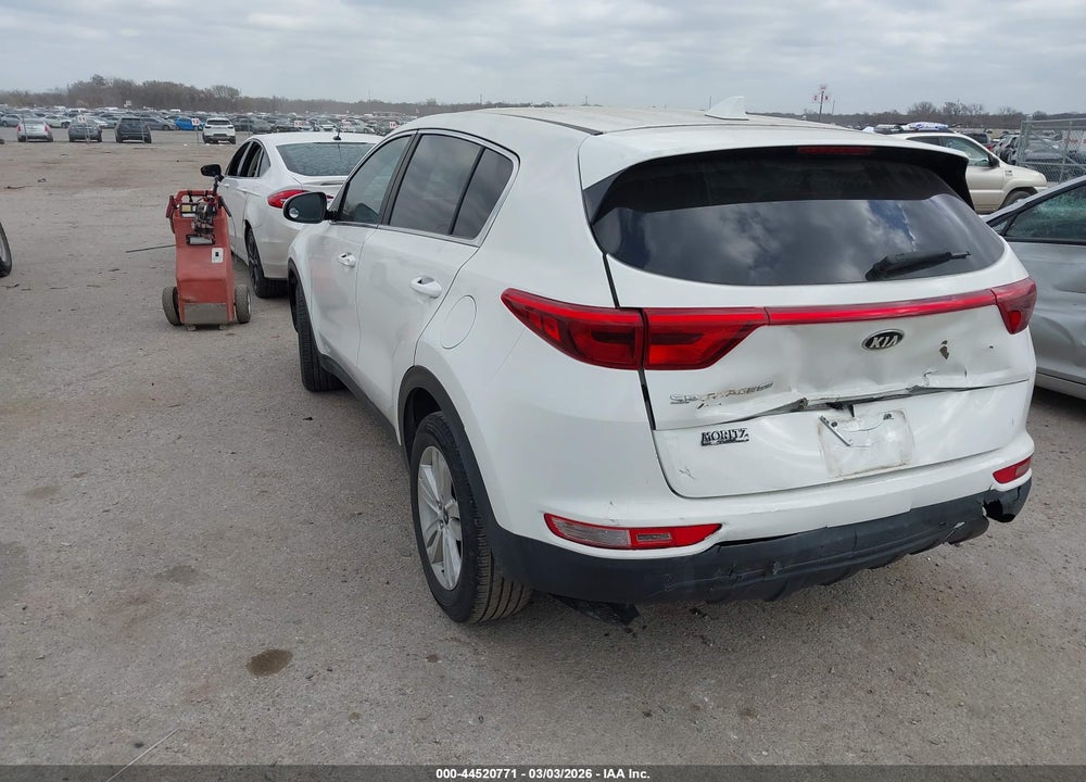 2017 KIA SPORTAGE LX VIN: KNDPM3AC0H7071845