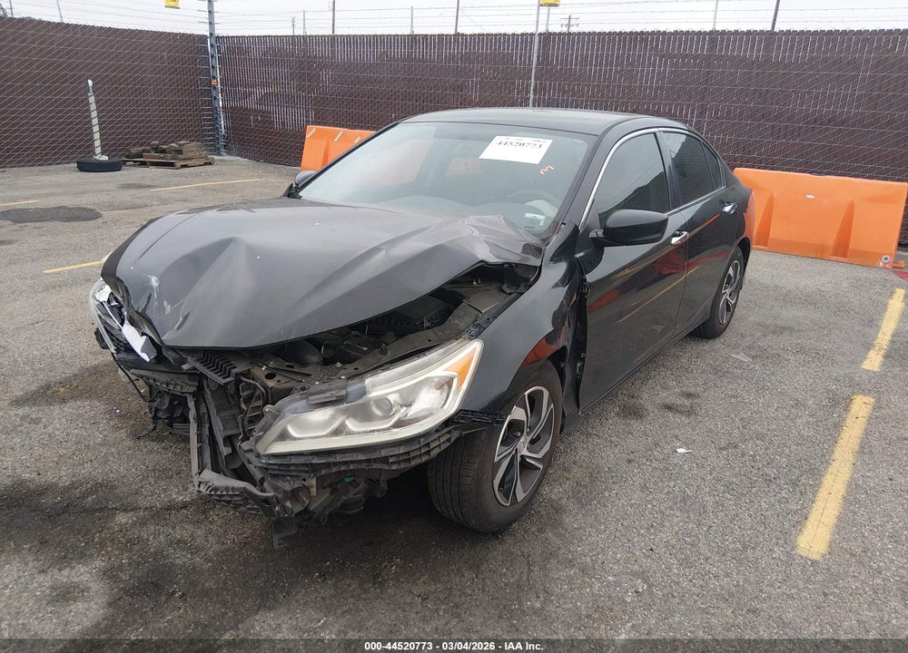 2016 HONDA ACCORD LX VIN: 1HGCR2F33GA083851