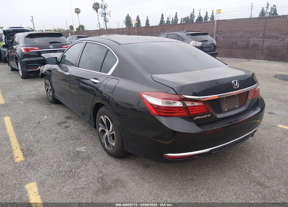2016 HONDA ACCORD LX VIN: 1HGCR2F33GA083851