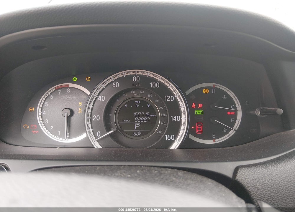 2016 HONDA ACCORD LX VIN: 1HGCR2F33GA083851