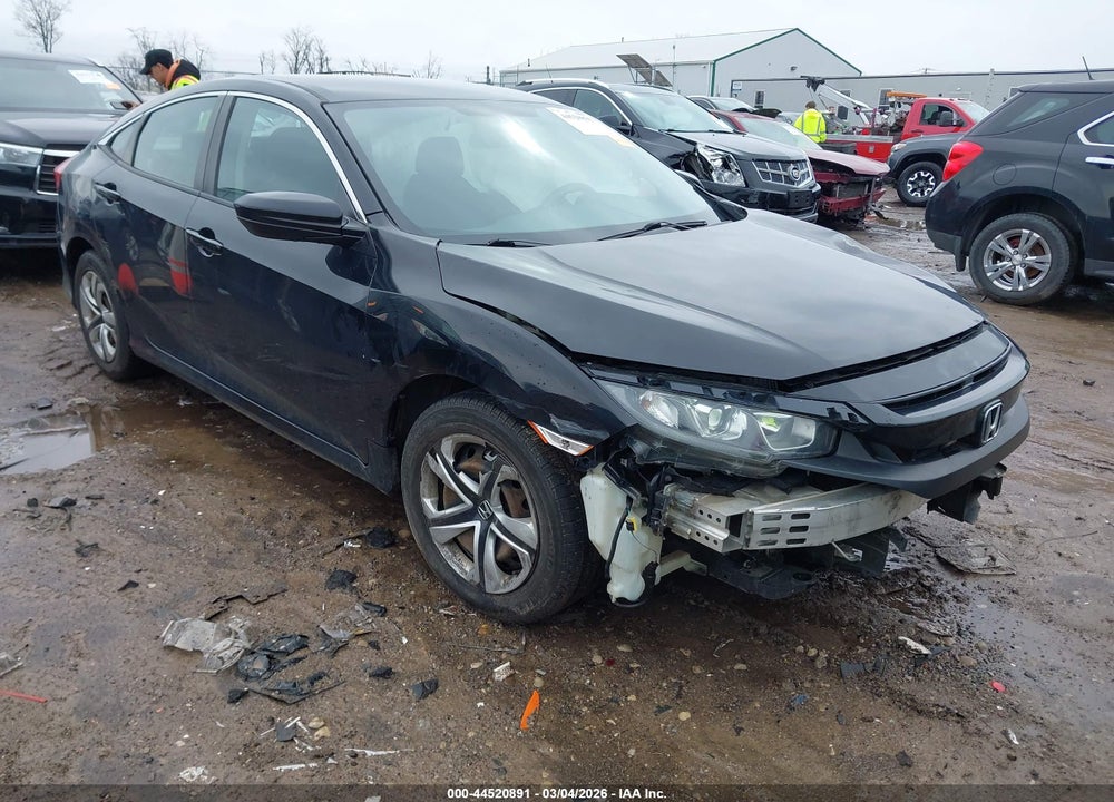 2017 HONDA CIVIC LX VIN: 19XFC2F51HE023550