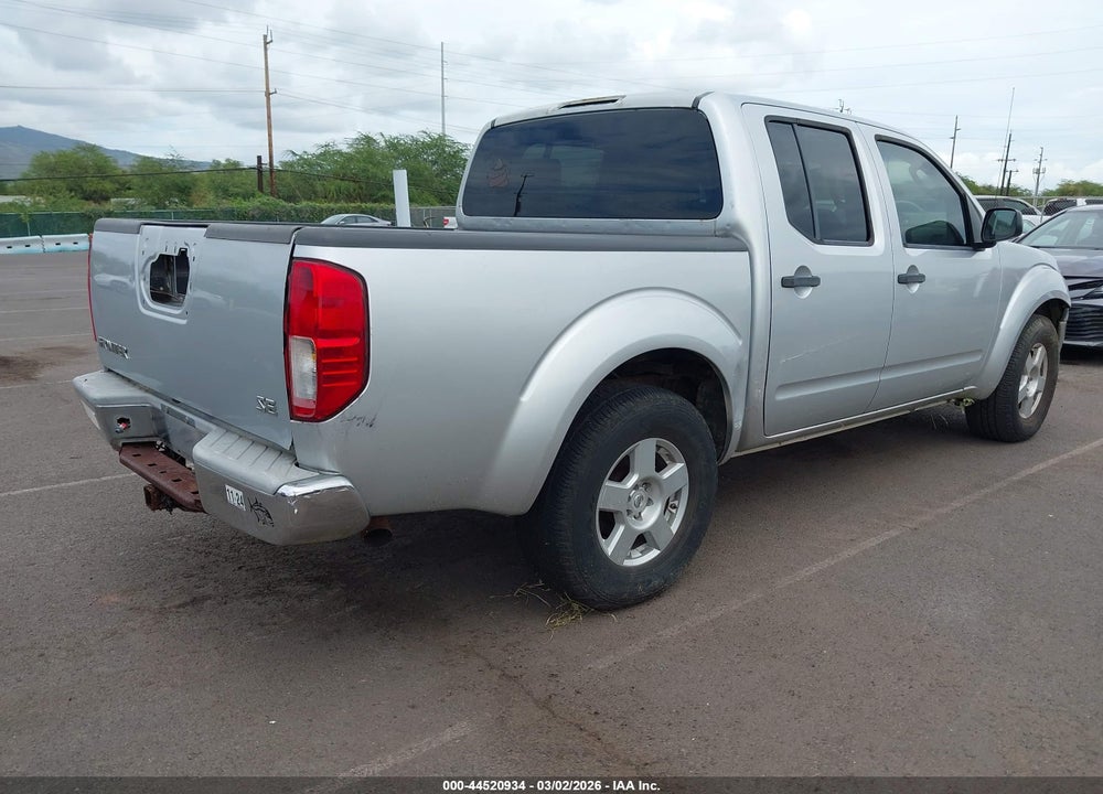 2008 NISSAN FRONTIER SE VIN: 1N6AD07U08C403677