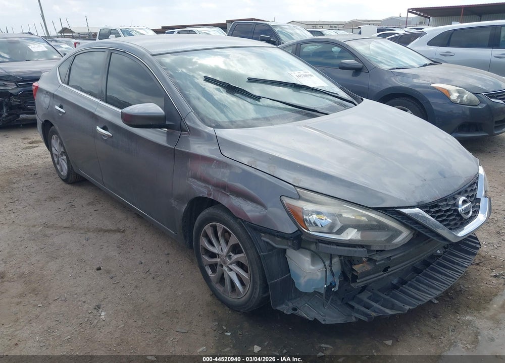 2018 NISSAN SENTRA SV VIN: 3N1AB7AP5JY283749