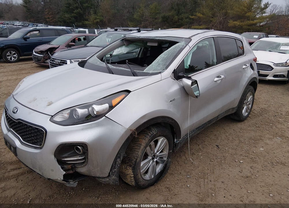 2017 KIA SPORTAGE LX VIN: KNDPMCAC6H7269801