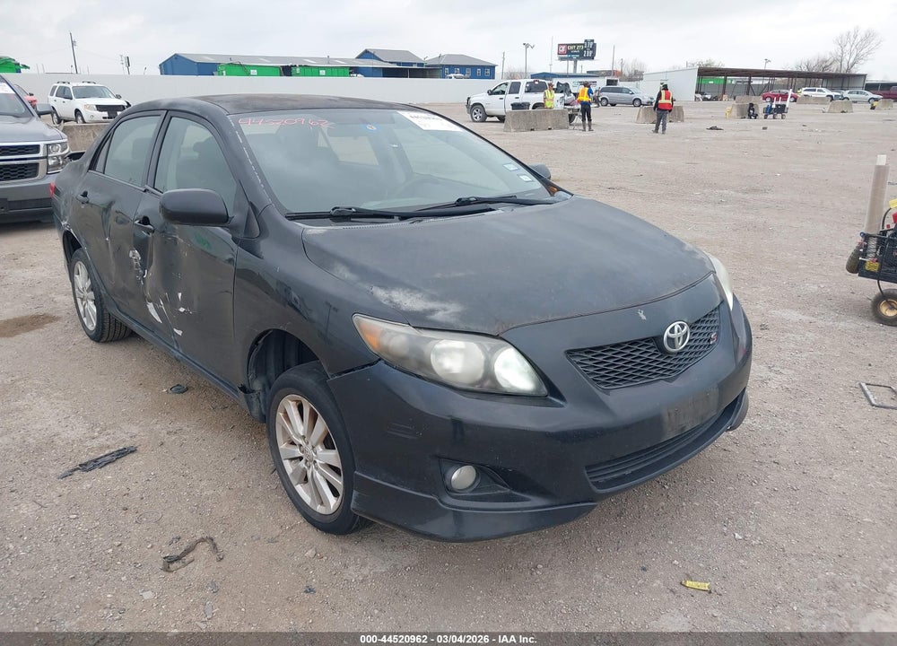 2010 TOYOTA COROLLA S VIN: 1NXBU4EE3AZ383611