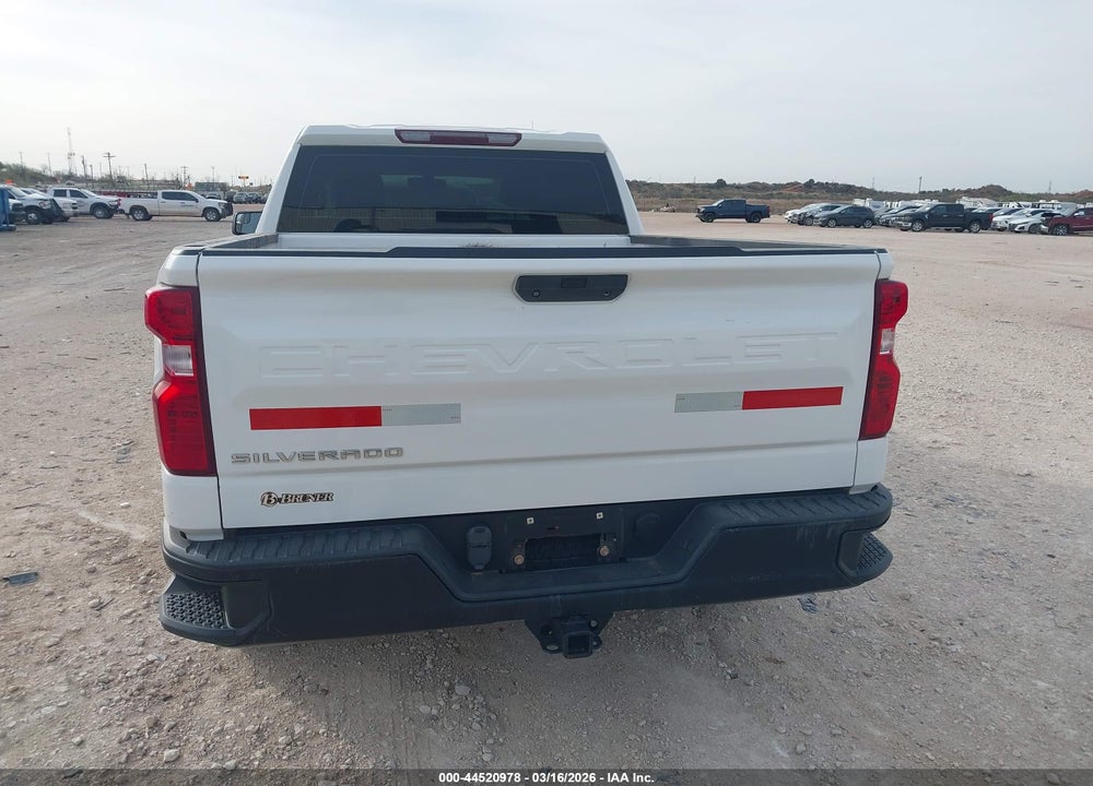 2021 CHEVROLET SILVERADO 1500 4WD  STANDARD BED WT VIN: 1GCRYAEF2MZ216520