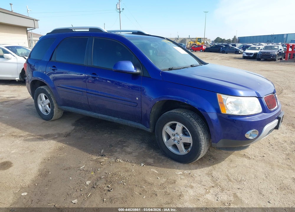2007 PONTIAC TORRENT VIN: 2CKDL63F576243714