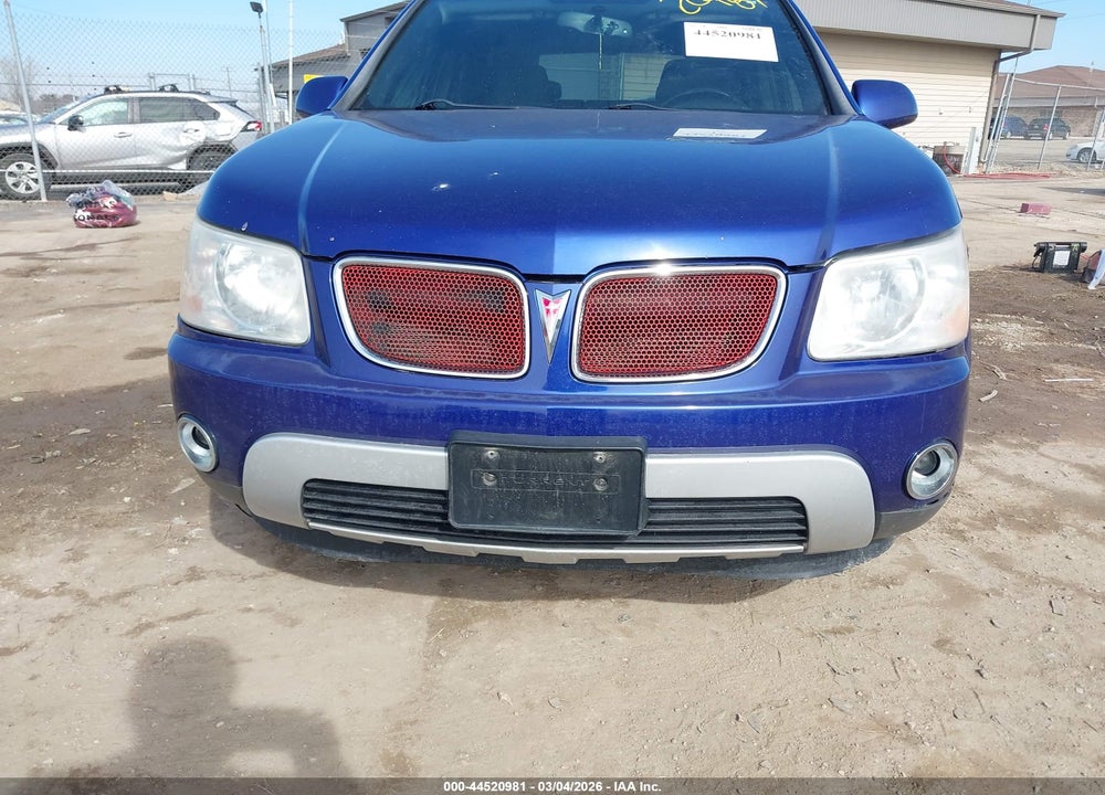 2007 PONTIAC TORRENT VIN: 2CKDL63F576243714